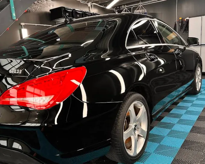 Mercedes CLA — spīdums pēc pulēšanas